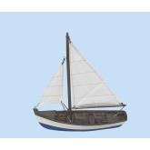 Model lodě plachetnice 19x20 cm
