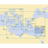 Námořní Imray M21 Eastern Mediterranean Passage Chart - South Coast of Turkey, Syria, Lebanon & Cyprus