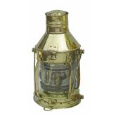 Kotevní olejová lampa mosazná Lucerna výška 32 cm