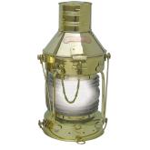 Kotevní elektrická lampa mosazná výška 48 cm, 230V, 25W
