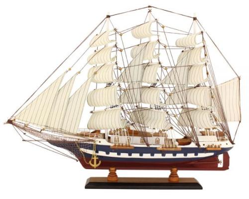 Model lodě plachetnice 63x47 cm